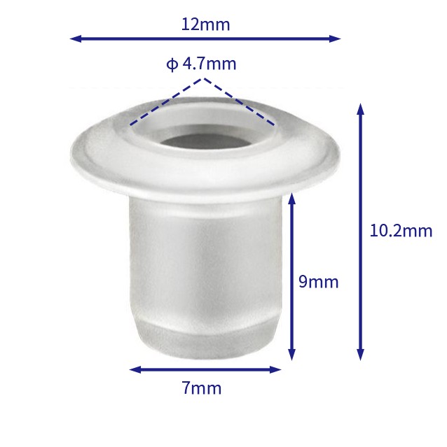 自動車バックル留め具 (100個/バッグ) bmw: 51141902279