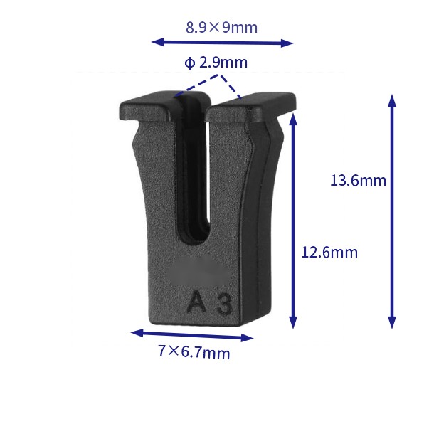 汽车卡扣紧固件(100个/包) BMW:07146974274 (Automotive Clip Fastener)