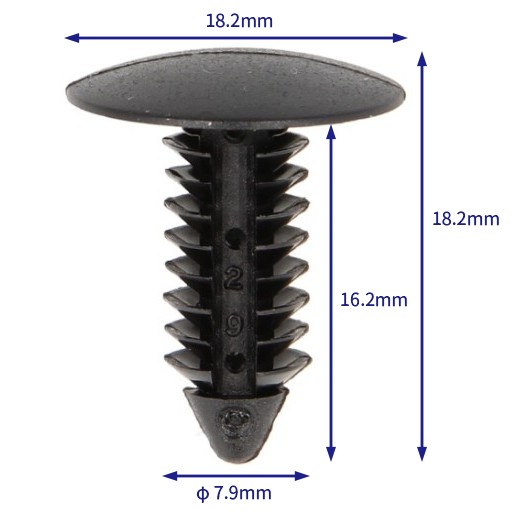 汽车卡扣紧固件(100个/包) Hyundai: 85746-06000 (Automotive Clip Fastener)