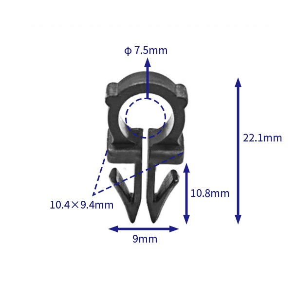 自動車バックル留め具 (100個/バッグ) generalmotors (gm):2551208; フォード: 382929-s 1 (automotive clip fastener)