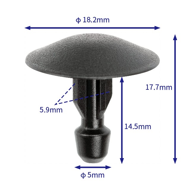 汽车卡扣紧固件(100个/包) BMW:51717048316 (Automotive Clip Fastener)