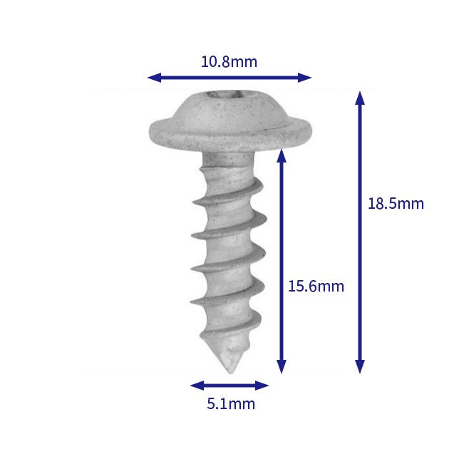 汽车卡扣紧固件(100个/包) BMW:51417067920 (Automotive Clip Fastener)