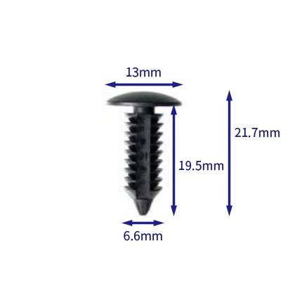 汽车卡扣紧固件(100个/包) Automotive clip fasteners