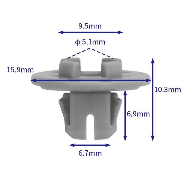 汽车卡扣紧固件(100个/包) Subaru:91486FL020