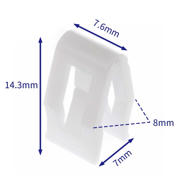 汽车卡扣紧固件(100个/包) Ford:5021970;Land Rover:LR082683; T2R4839 (Automotive Clip Fastener)