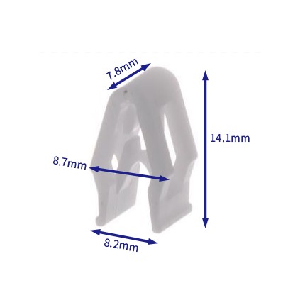 汽车卡扣紧固件(100个/包) Ford:W714972-S300;General Motors (GM):94748652; (Automotive Clip Fastener)