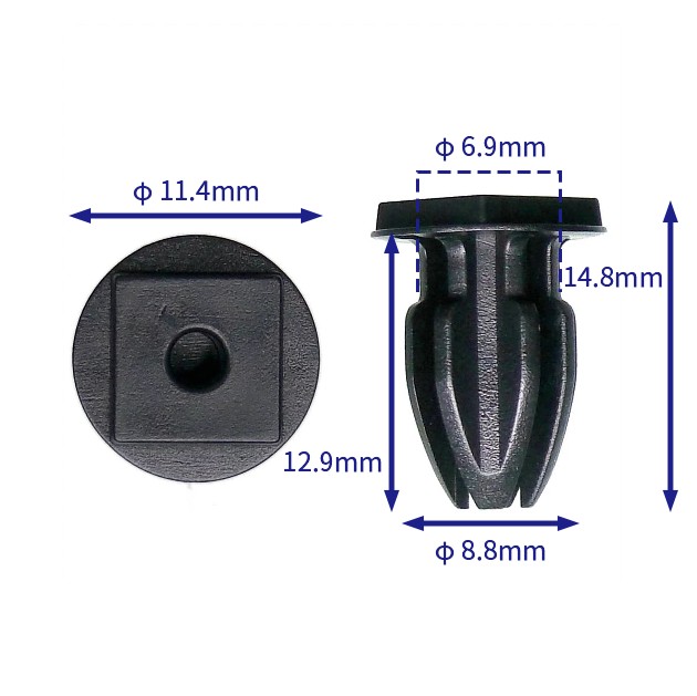 汽车卡扣紧固件(100个/包) Hyundai:86899-2T500 (Automotive Clip Fastener)