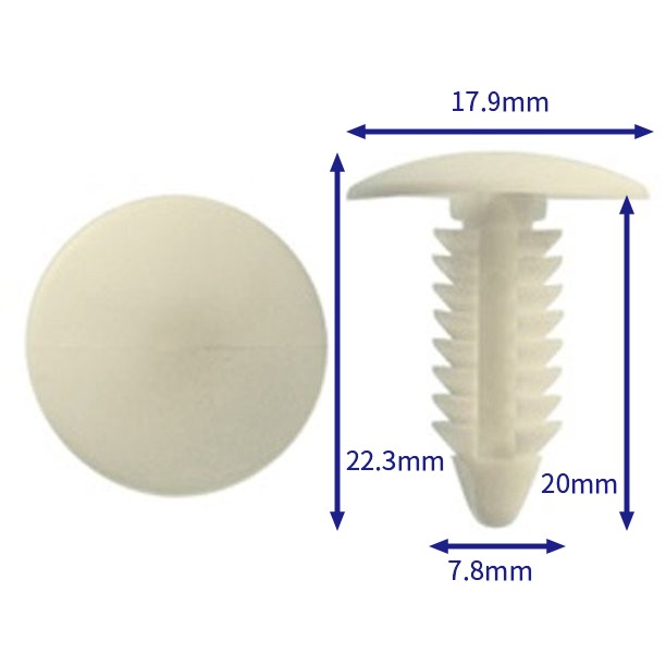 汽车卡扣紧固件(100个/包) Chrysler:1605396C