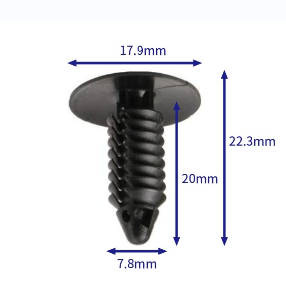 汽车卡扣紧固件(100个/包) Chrysler:1605396B
