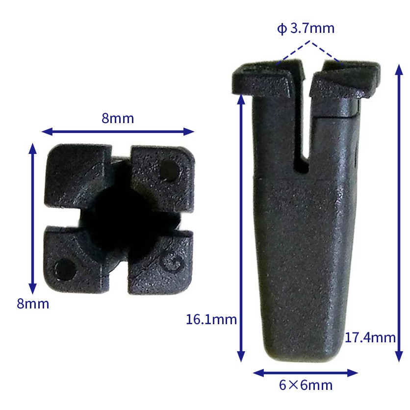 汽车卡扣紧固件(100个/包) Toyota:90189-04231 (Automotive Clip Fastener)