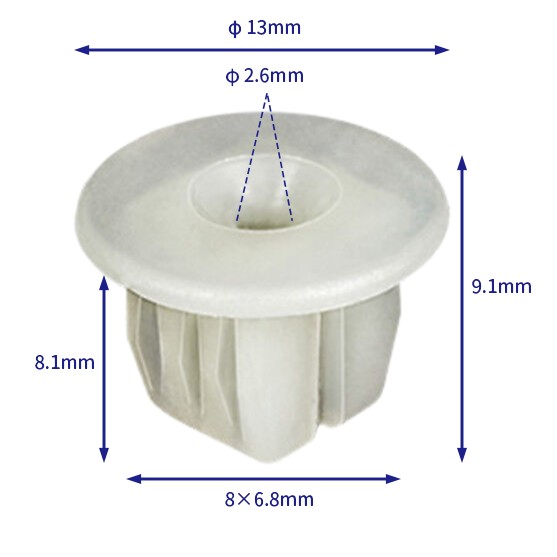 汽车卡扣紧固件(100个/包) Peugeot: 6992G2 (Automotive Clip Fastener)