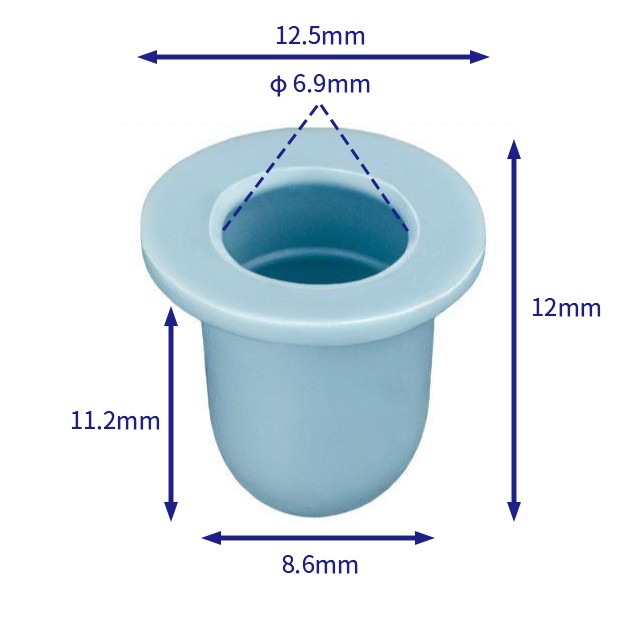 汽车卡扣紧固件(100个/包) Volkswagen (VW):7L0853586 (Automotive Clip Fastener)