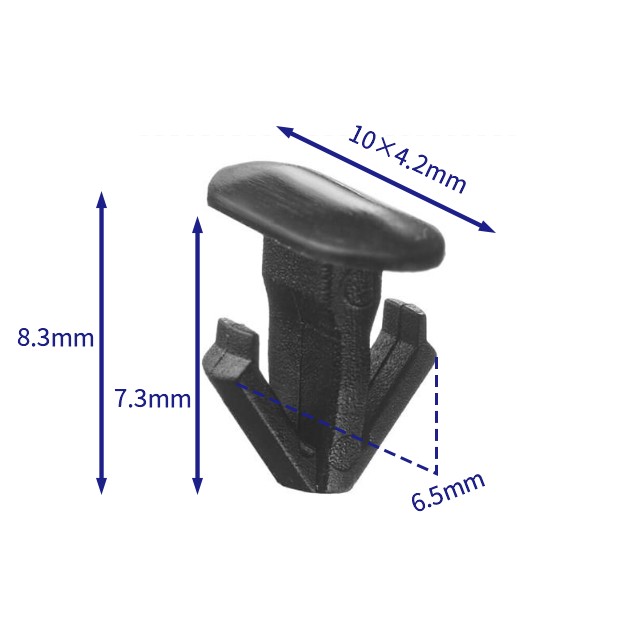 汽车卡扣紧固件(100个/包) Honda:90651T2M003 (Automotive Clip Fastener)