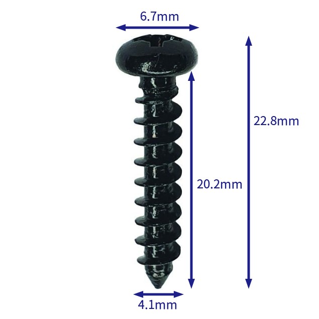 汽车卡扣紧固件(100个/包) Volkswagen (VW):N91091001 (Automotive Clip Fastener)