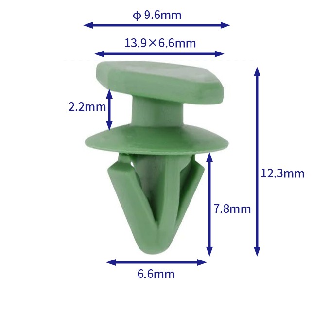 汽车卡扣紧固件(100个/包) General Motors (GM):11611664 (Automotive Clip Fastener)
