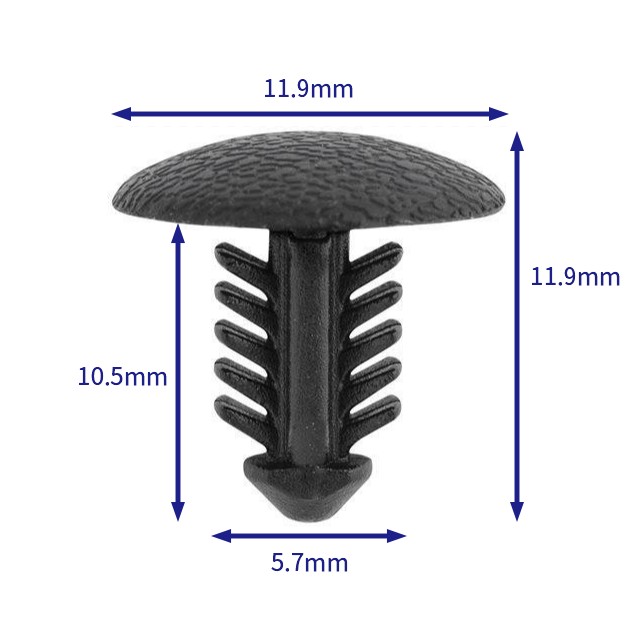 汽车卡扣紧固件(100个/包) Toyota:9046705162C0 (Automotive Clip Fastener)