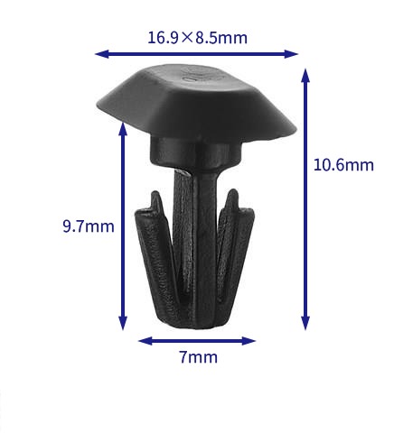 汽车卡扣紧固件(100个/包) PeugeotCitroën:699786;9619769080;Renault:7701044547 (Automotive Clip Fastener)