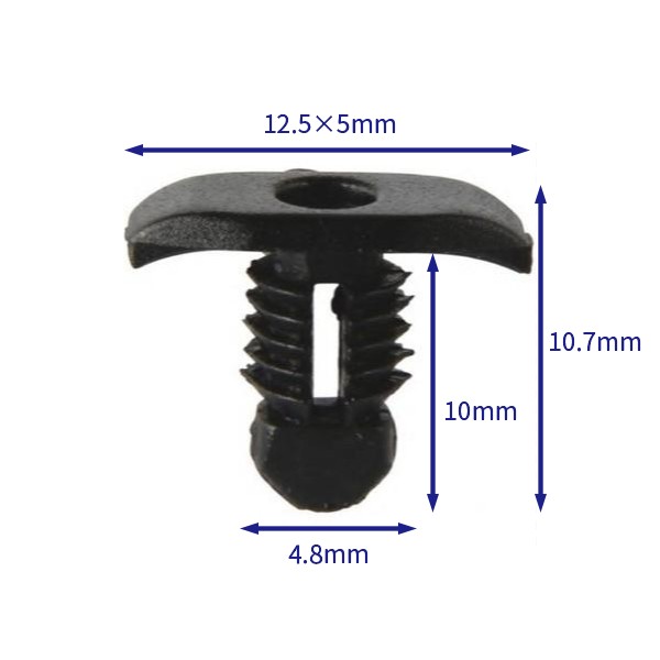 汽车卡扣紧固件(100个/包) Volkswagen (VW):251823717; L251823717 (Automotive Clip Fastener)