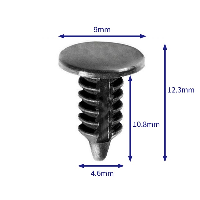 汽车卡扣紧固件(100个/包) General Motors (GM):10063599 (Automotive Clip Fastener)