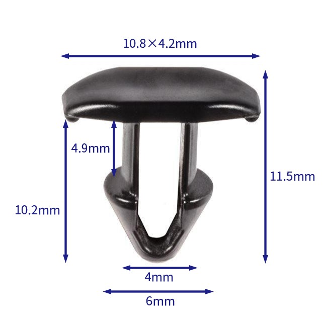汽车卡扣紧固件(100个/包) <p>Toyota:53145-60030; (Automotive Clip Fastener)</p>