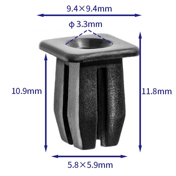 汽车卡扣紧固件(100个/包) 福特:6033677