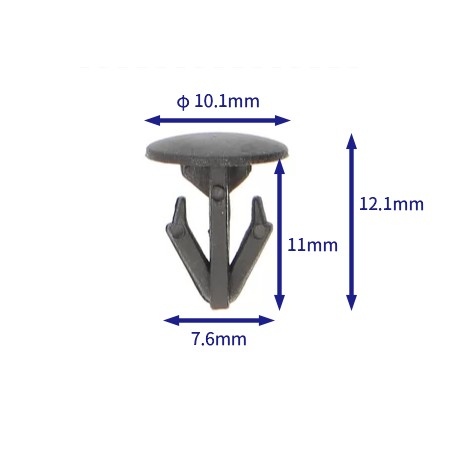 汽车卡扣紧固件(100个/包) 本田:91520-SM4-C01；
