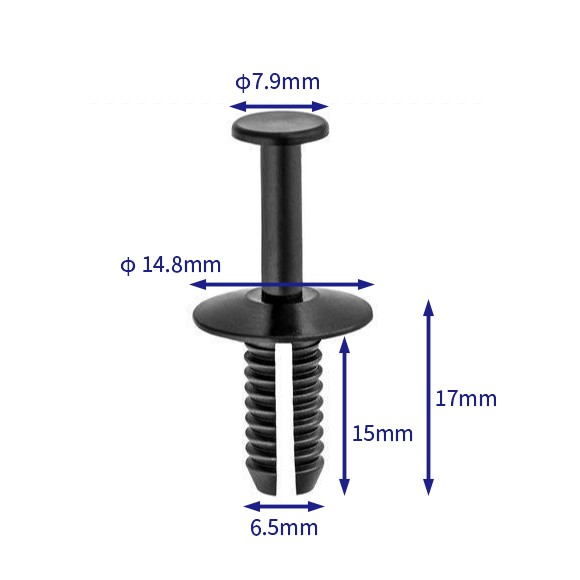 汽车卡扣紧固件(100个/包) Mercedes-Benz:A0009905492 (Automotive Clip Fastener)