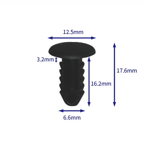汽车卡扣紧固件(100个/包) Renault:7703077080 (Automotive Clip Fastener)