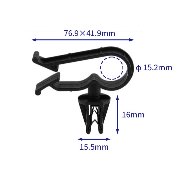 汽车卡扣紧固件(100个/包) 福特:W710718S307