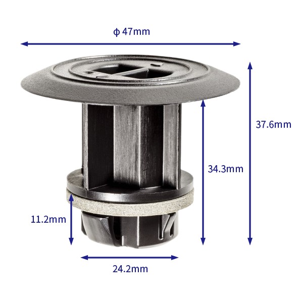 汽车卡扣紧固件(100个/包) 丰田：90467-22015
