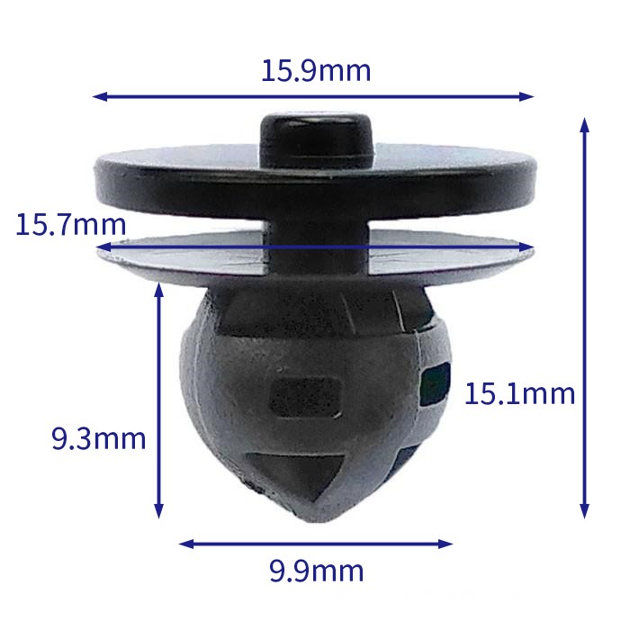 汽车卡扣紧固件(100个/包) 大众:6Q0868297