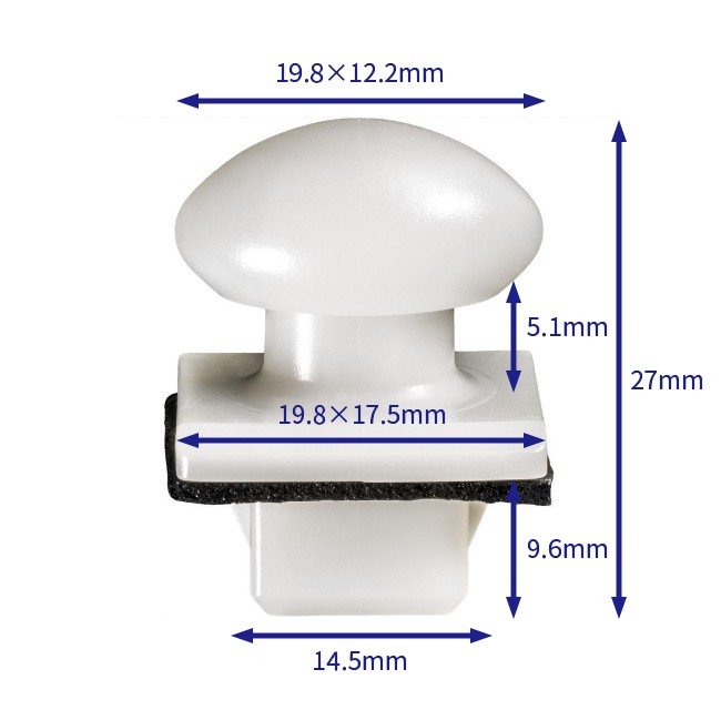 汽车卡扣紧固件(100个/包) 福特:W705849-S300