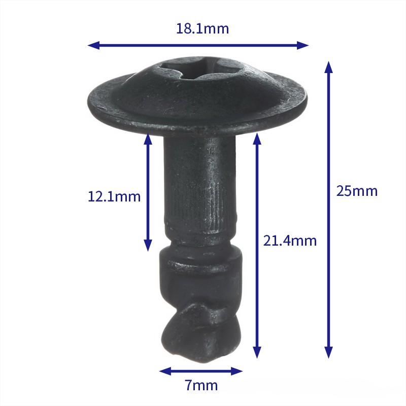 汽车卡扣紧固件(100个/包) 宝马:51718218852