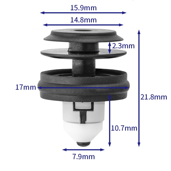 汽车卡扣紧固件(100个/包) 宝马:51417325082