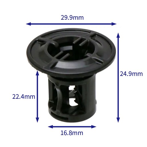汽车卡扣紧固件(100个/包) 丰田:9046717027C0