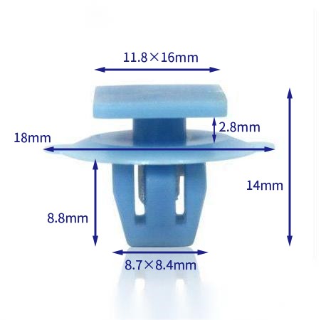 Крепеж для автомобиля (100 шт/пакет) Toyota: 76932-28030