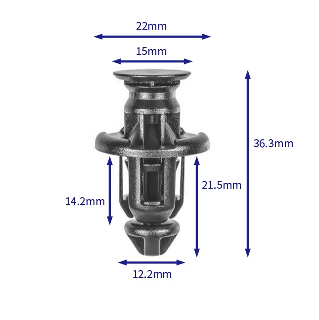 汽车卡扣紧固件(100个/包) 丰田:51453-0E010;51453-48010