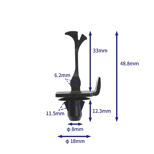 汽车卡扣紧固件(100个/包) 丰田:62217-42030