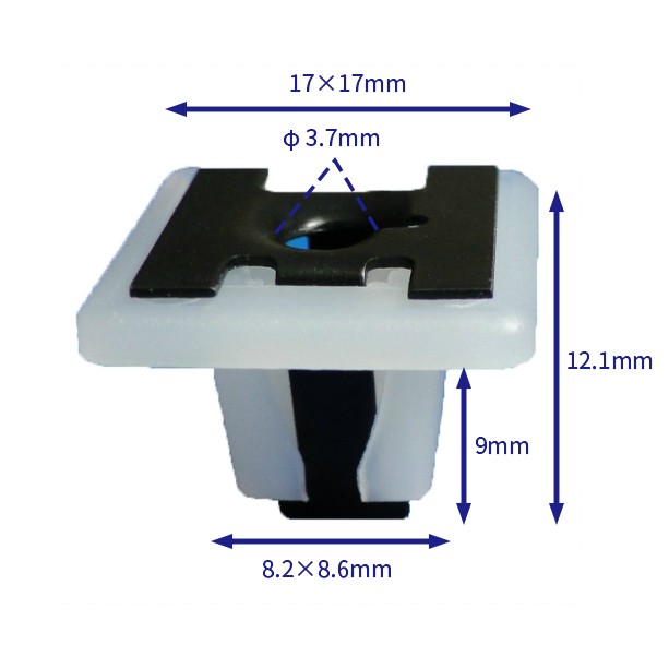 汽车卡扣紧固件(100个/包) 本田:91638-SM4-003