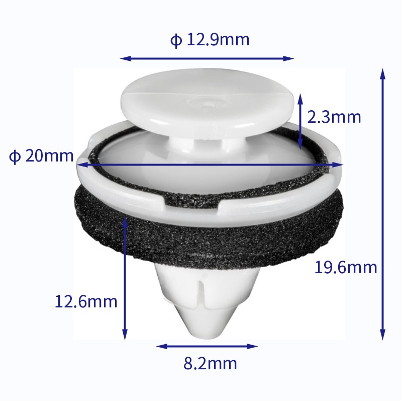 汽车卡扣紧固件(100个/包) 本田:91513-SJK-003