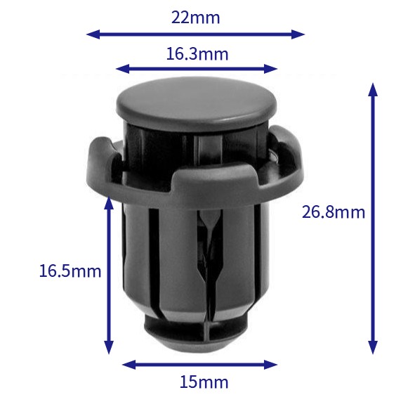 汽车卡扣紧固件(100个/包) 通用:5480772;铃木:09409-15302;菲亚特:71741894