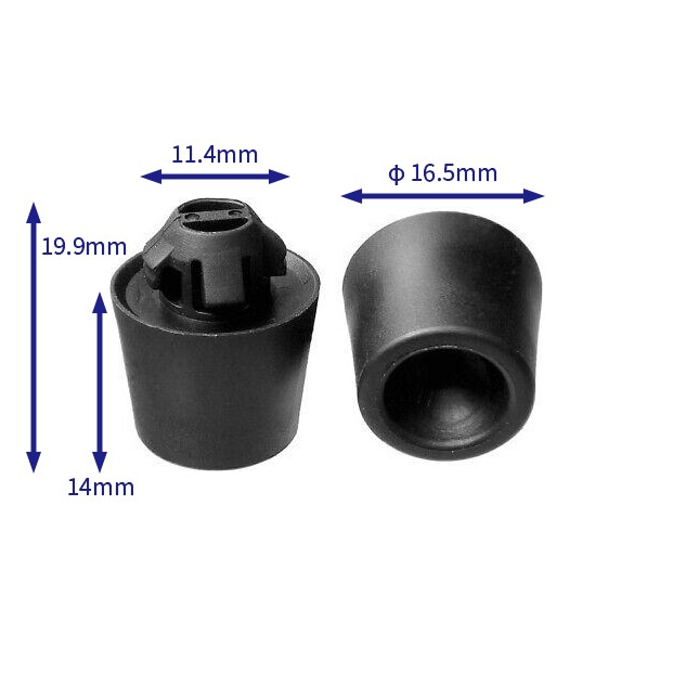 自動車バックル留め具 (100個/バッグ) トヨタ: 90541-09116;90084-54011