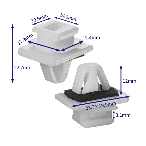 汽车卡扣紧固件(100个/包) 本田:90501S9A003