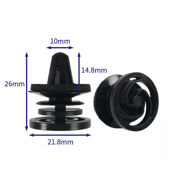 汽车卡扣紧固件(100个/包) 大众:5X0867299