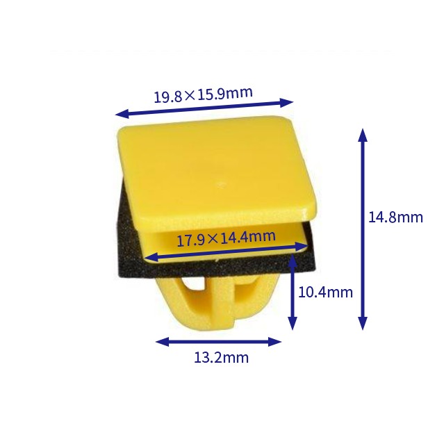 汽车卡扣紧固件(100个/包) 现代:87758-3D000