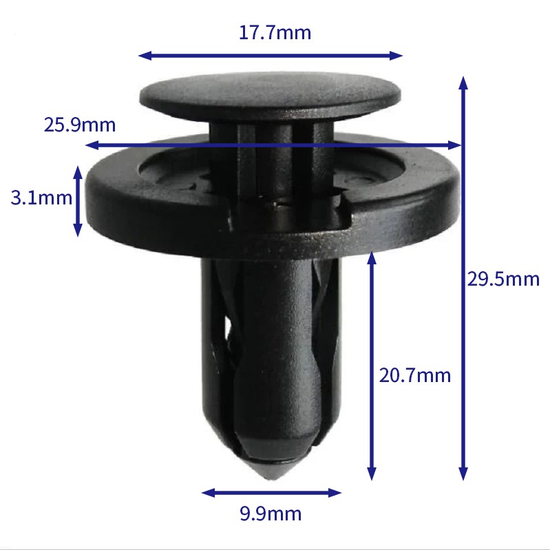 汽车卡扣紧固件(100个/包) 丰田:90467-10210