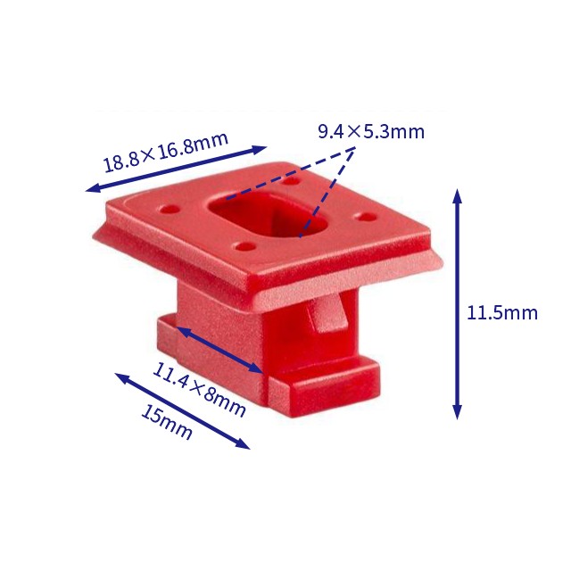 汽车卡扣紧固件(100个/包) 宝马:51458266814