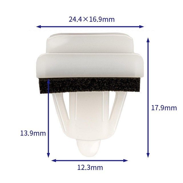 汽车卡扣紧固件(100个/包) 现代:87758-2S000