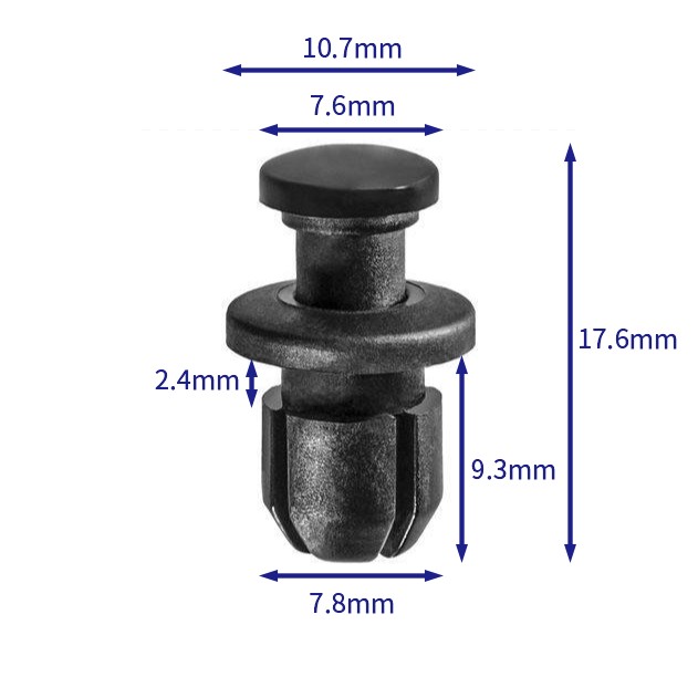 汽车卡扣紧固件(100个/包) 本田:90657-SB0-003