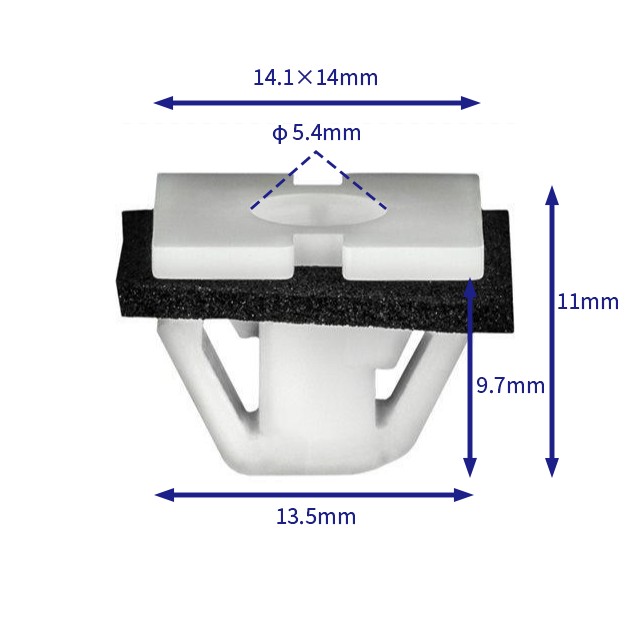 汽车卡扣紧固件(100个/包) 现代:87756-3D000